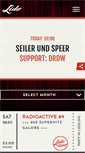 Mobile Screenshot of lido-berlin.de